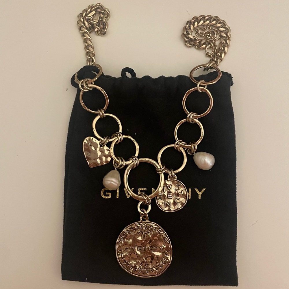 Givenchy jewelry set. Necklace earrings and bracelet